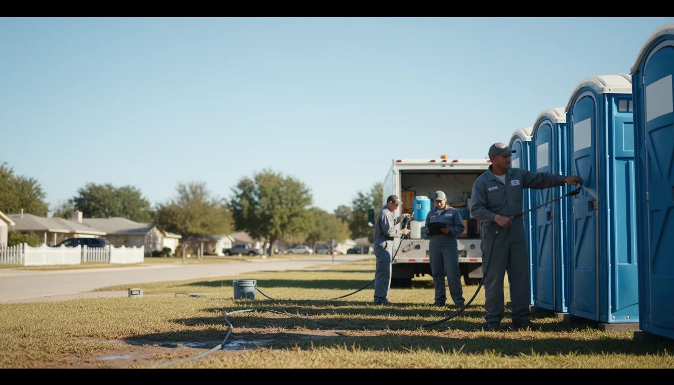 Long-Term Portable Toilet Rental in Homerville, GA near me